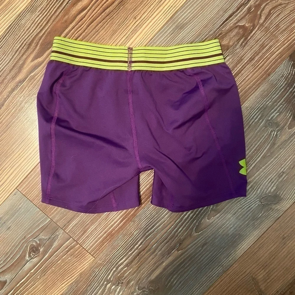 YOUTH under armour spandex shorts